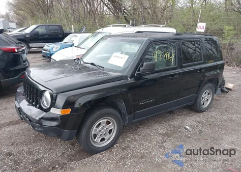 2012 Jeep Patriot Sport из США, поврежденный, VIN 1C4NJPBA0CD724818